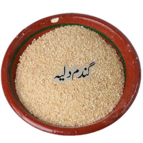 MUQADDAS MART FOOD \ WHEAT PORRIDGE LOOSE [ GANDAM KA DALIYA KHALIS ] 1KG.