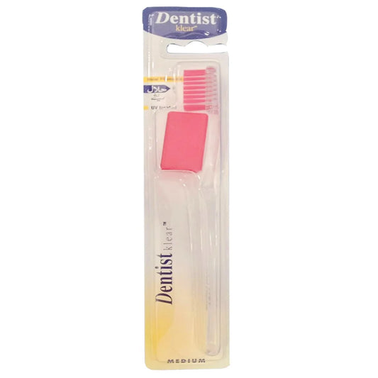 Dentist Klear Toothbrush UV Treated Purple & White (Medium) 1 Packet
