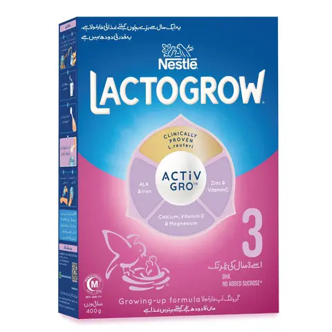 Lactogrow 3 Formula Milk 400g