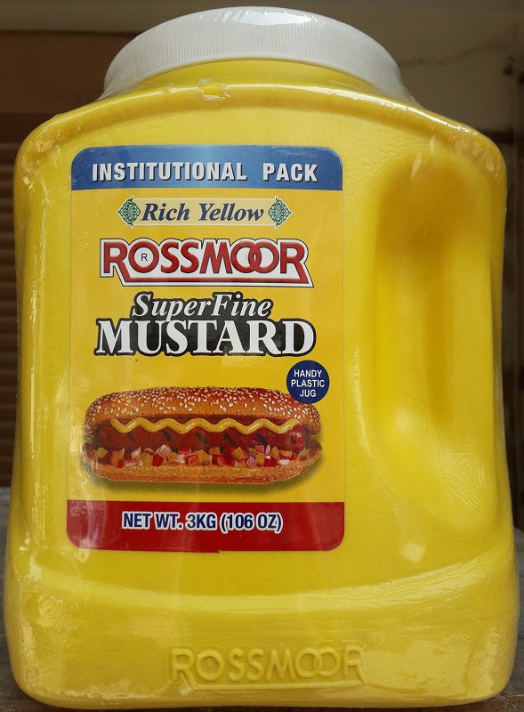 ROSSMOOR IMPORTED PURE MUSTARD PASTE JAR 1KG.