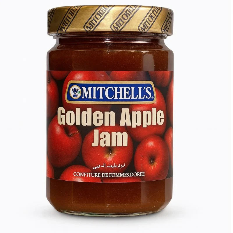 MITCHELL'S GOLDEN APPLE JAM 340G.
