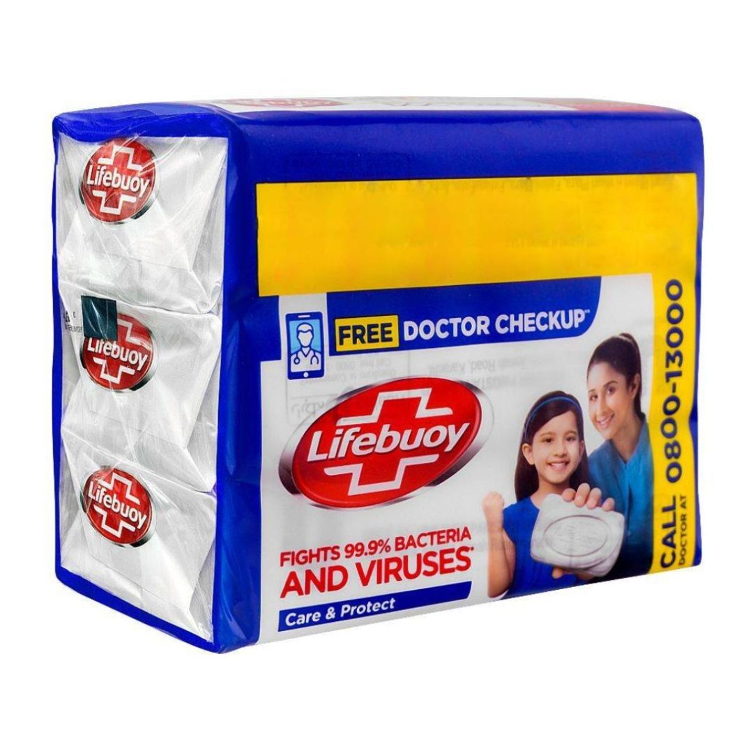 Lifebuoy Care & Protect Soap Bar (Trio Pack) 128g