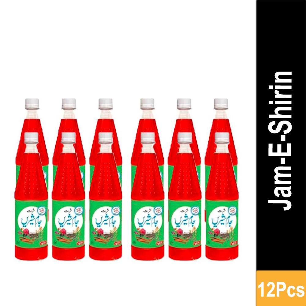 Qarshi Jam-E-Shirin Sharbat 800ml (Pack Of 12) 13724