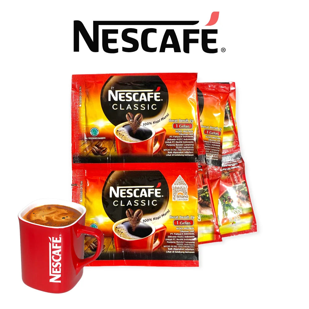 NESCAFE CLASSIC COFFEE 2G [ PACK OF 10PCS ] 1LAR.