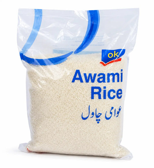 MUQADDAS RICE TRADDERS \ SPECAIL AWAMI BASMATI RICE 5KG
