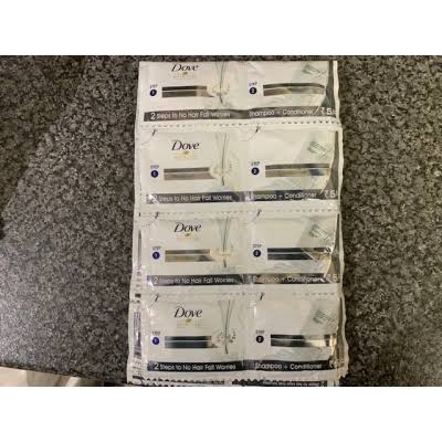 Dove Shampoo Sachet | 16 pieces lar 10rs .