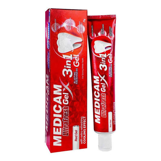 Medicam Gel Toothpaste Red 125g