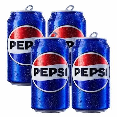 Pepsi Cans Pack 4 x 330ml