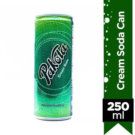 Pakola Ice Cream Soda Cold Drink Tin 250ml