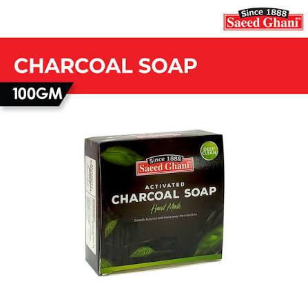 Saeed Ghani Charcoal Soap 100g