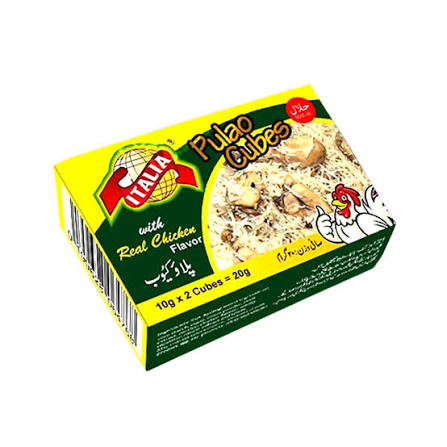 ITALIA PULAO CUBES 20G 3P