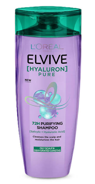 L'Oreal Paris Hyaluron Pure Shampoo (For Oily Scalp) 360ml
