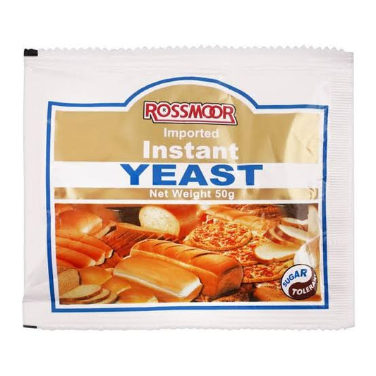 ROSSMOOR IMPORTED INSTANT YEAST 50G SACHE.