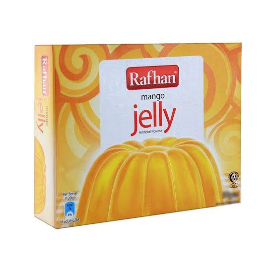 RAFAN MANGO JELLY POWDER 80G BOX.