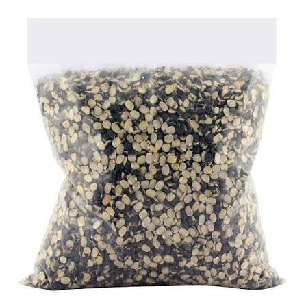 MUQADDAS MART FOOD \ SP DALL MASH CHILKA [KALI MASH CHILKA ] 500G.