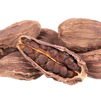 MUQADDAS MART FOOD TOP QUALITY BALACK CARDAMOM [BARI ILAICHI ] 20G