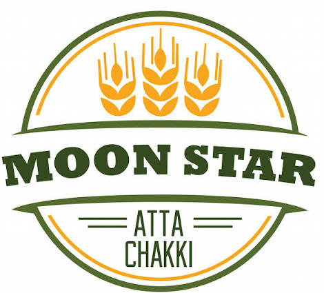 MOON STAR FINE+CHAKKI FLOUR[WHITE ATTA] 10KG.