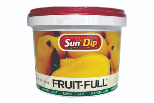 SUN DIP FRUIT - FULL MANGO JAM BALTI 1.8 KG.