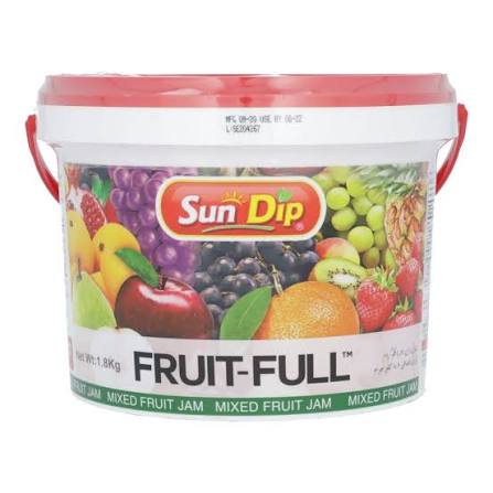 SUN DIP FRUIT - FULL MIXED FRUIT JAM BALTI 1.8 KG.