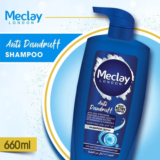 MECLAY LONDON SHAMPOO ANTI DANDRUFF 660 ML.