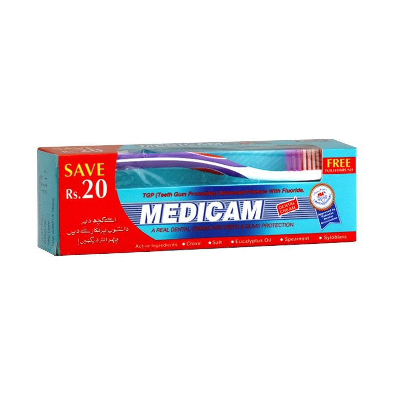 Medicam Toothpaste Dental Cream BP 65g