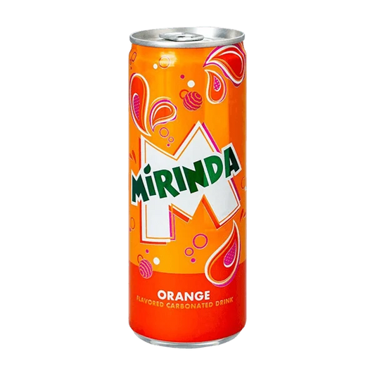 Mirinda Orange Flavor Drink Can 250ml