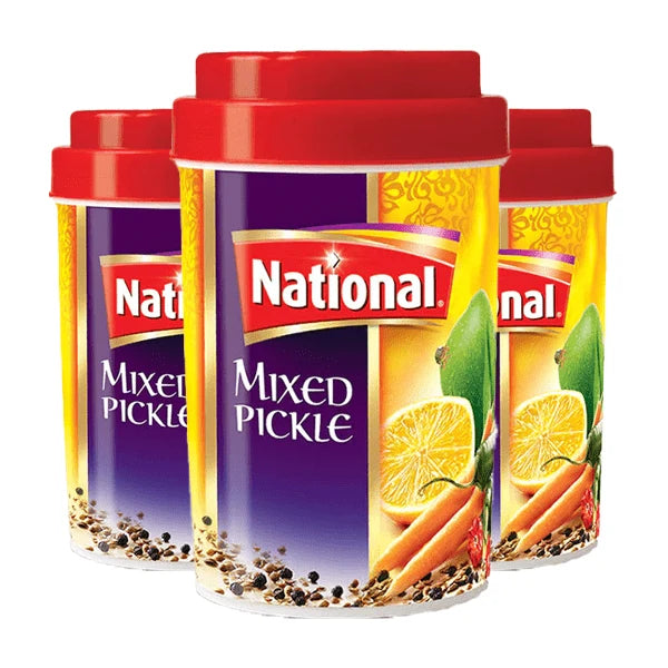 NATIONAL MIX PICKEL JAR 1000G .