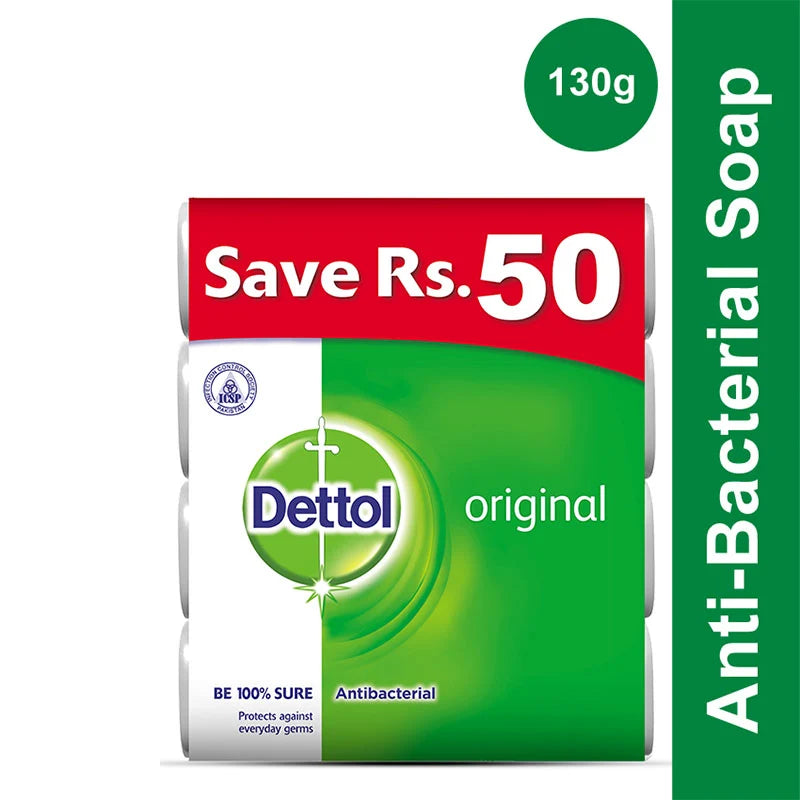 Dettol Soap Original 4 Pieces x 130g