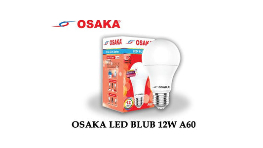 Osaka Led Bulb (12W) White Screw Type 1 Piece