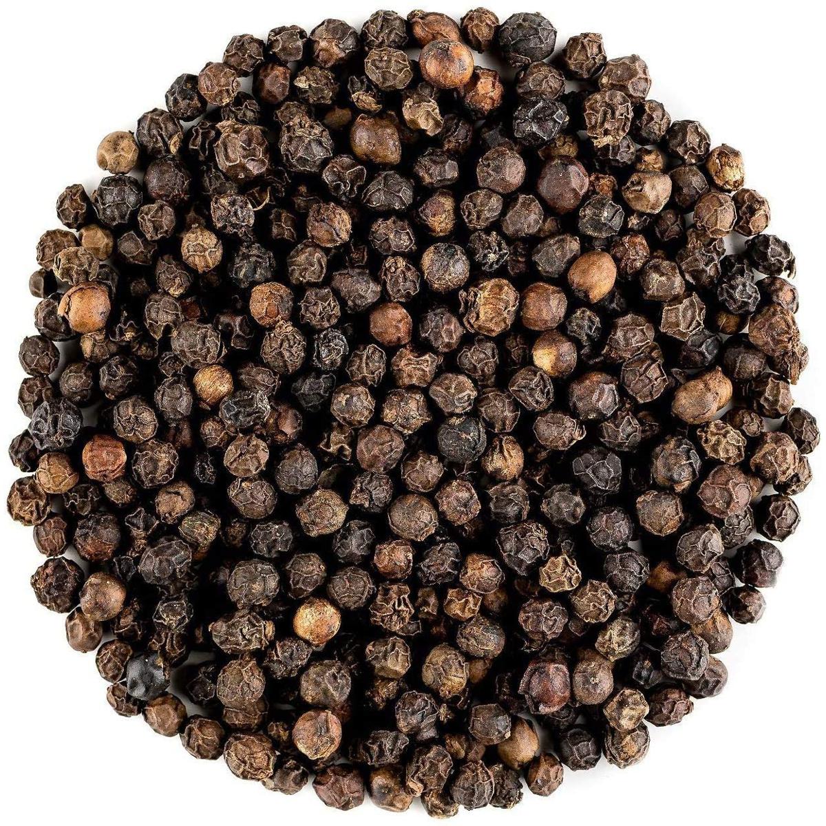 MUQADDAS MART FOOD WHOLE BLACK PEPPER GOL [ KALI MIRCH] 1KG