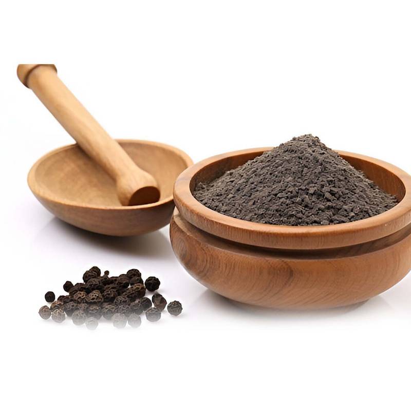MUQADDAS MART FOOD PURE  BLACK PEPPER POWDER [KHALIS PISSI MIRCH] 1KG