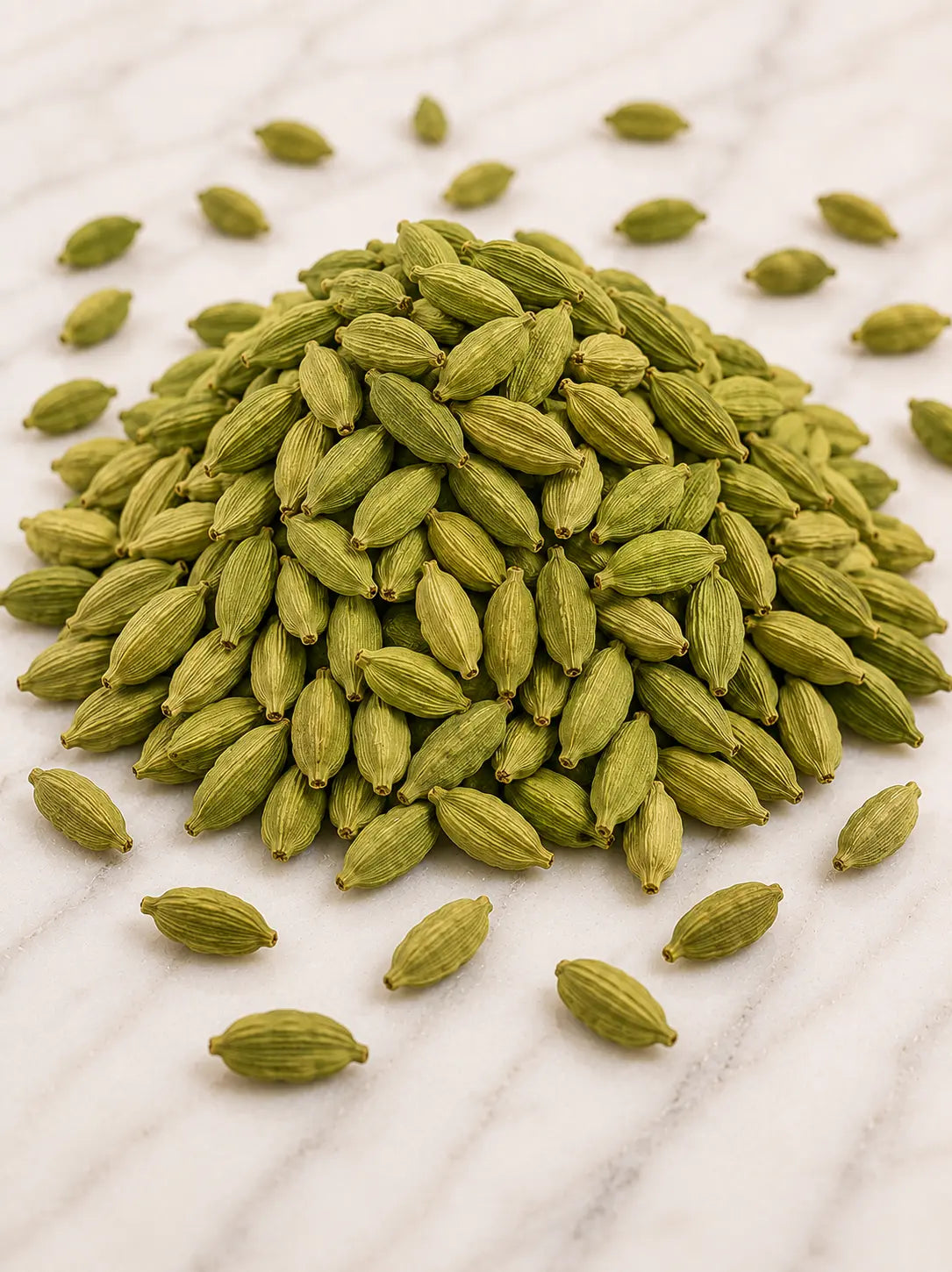 MUQADDAS MART FOOD GREEN CARDAMOM [ SABZ ILAICHI ] 50G