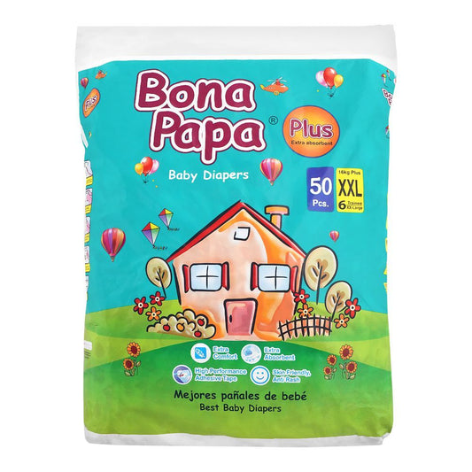 Bona Papa Baby Diaper Plus XXL Size 6 (16+ Kg) 50 Pieces