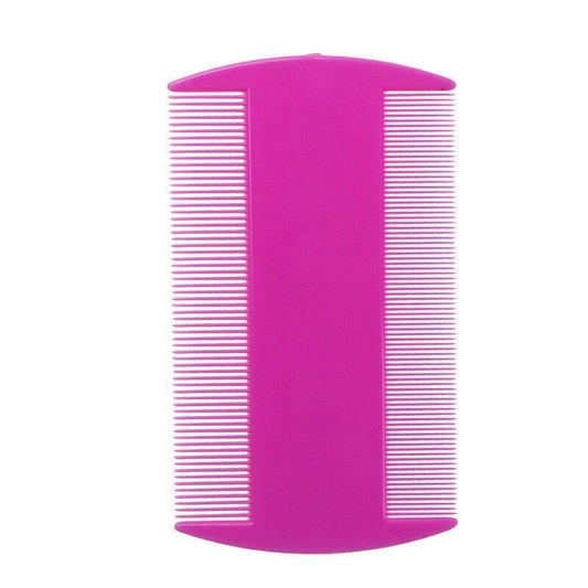 Mixed Colour Plastic Head Lice and Eggs Comb