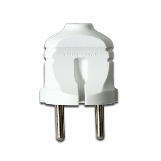 Super Star Heavy Two Pin Plug - 1 Piece