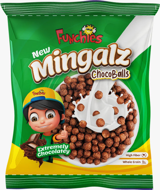 Funchies Mingalz Extreme Chocolatey Green 150g