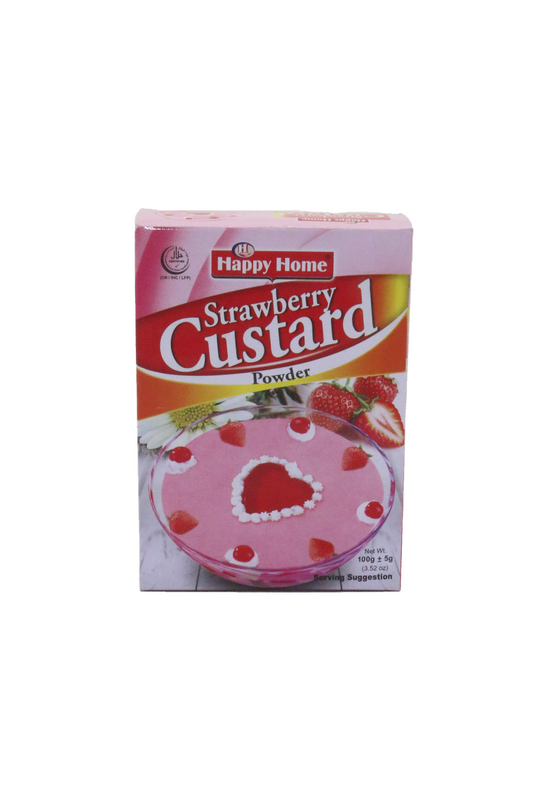 Happy Home Strawberry Custard Powder 100g