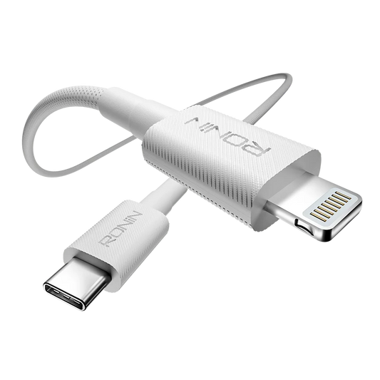 Ronin R-2045 Lynix Braided Cable for iPhone Type-C Lightning 27W (1m) 1 Piece
