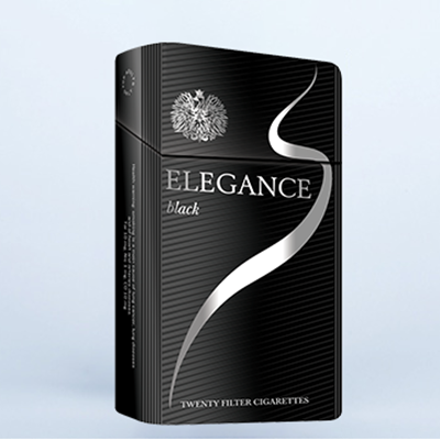 Elegance Cigarette Black 20 Pieces