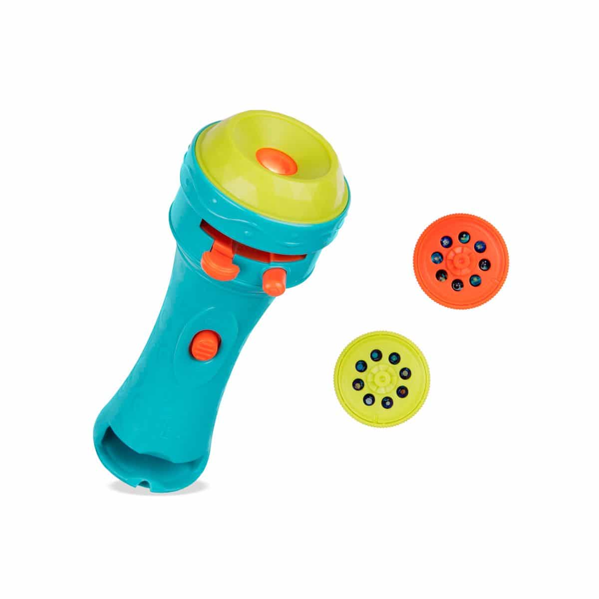 B. Toys Light Me to The Moon Projector Flashlight with 2 Space Themed Image Reels 1 Set