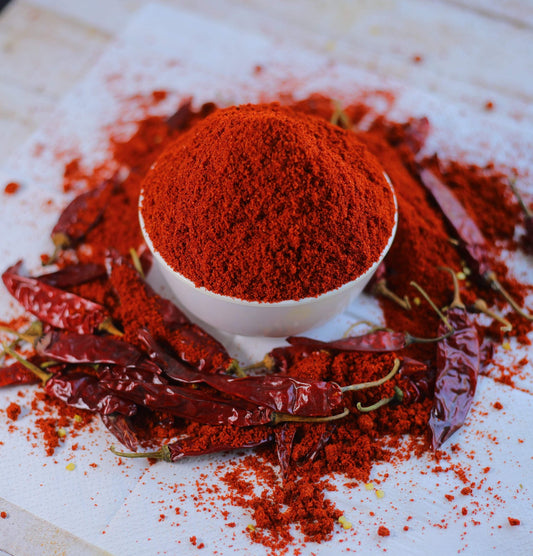 MUQADDAS MART FOOD PREMIUM QUALITY RED PEPPER POWDER [PISSI LAL MIRCH] 200G