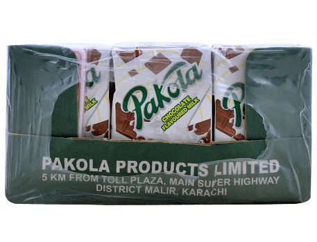 Pakola Chocolate Flavored Milk 12 x 250ml