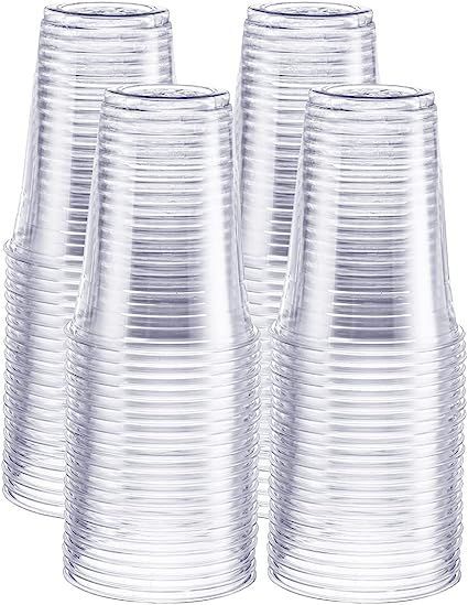 Disposable Plastic Water Glasses 100 Pieces