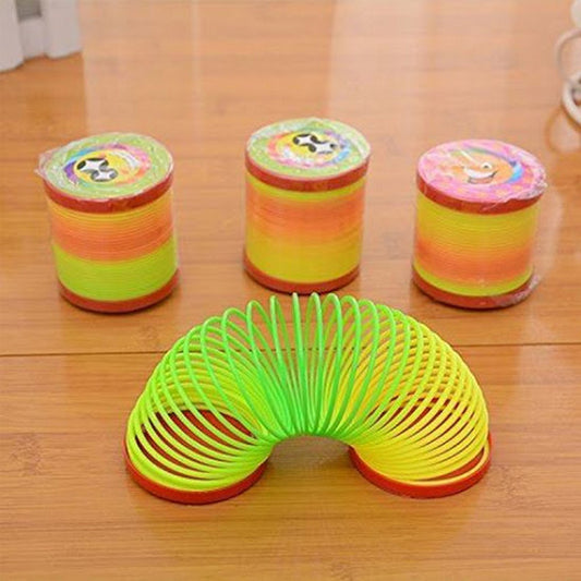 Magic Spring Toy For Kids Rainbow 1 Piece