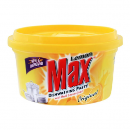 Lemon Max Dish Wash Paste Yellow 200g