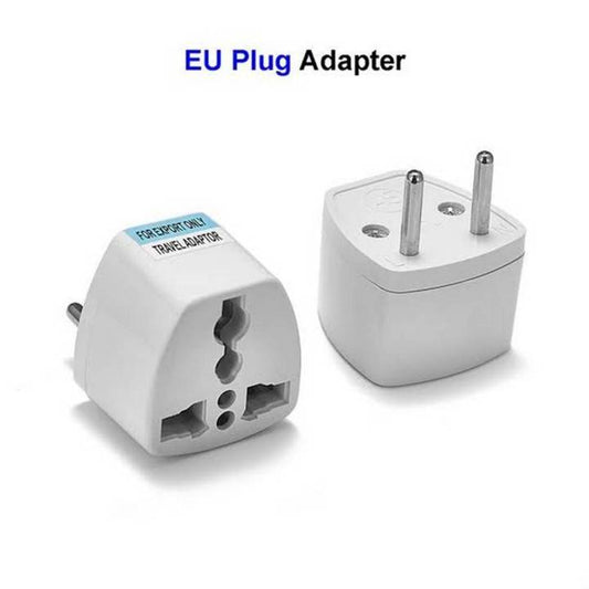 2 Pin to 3 Pin Plug Converter Adaptor 1 Piece