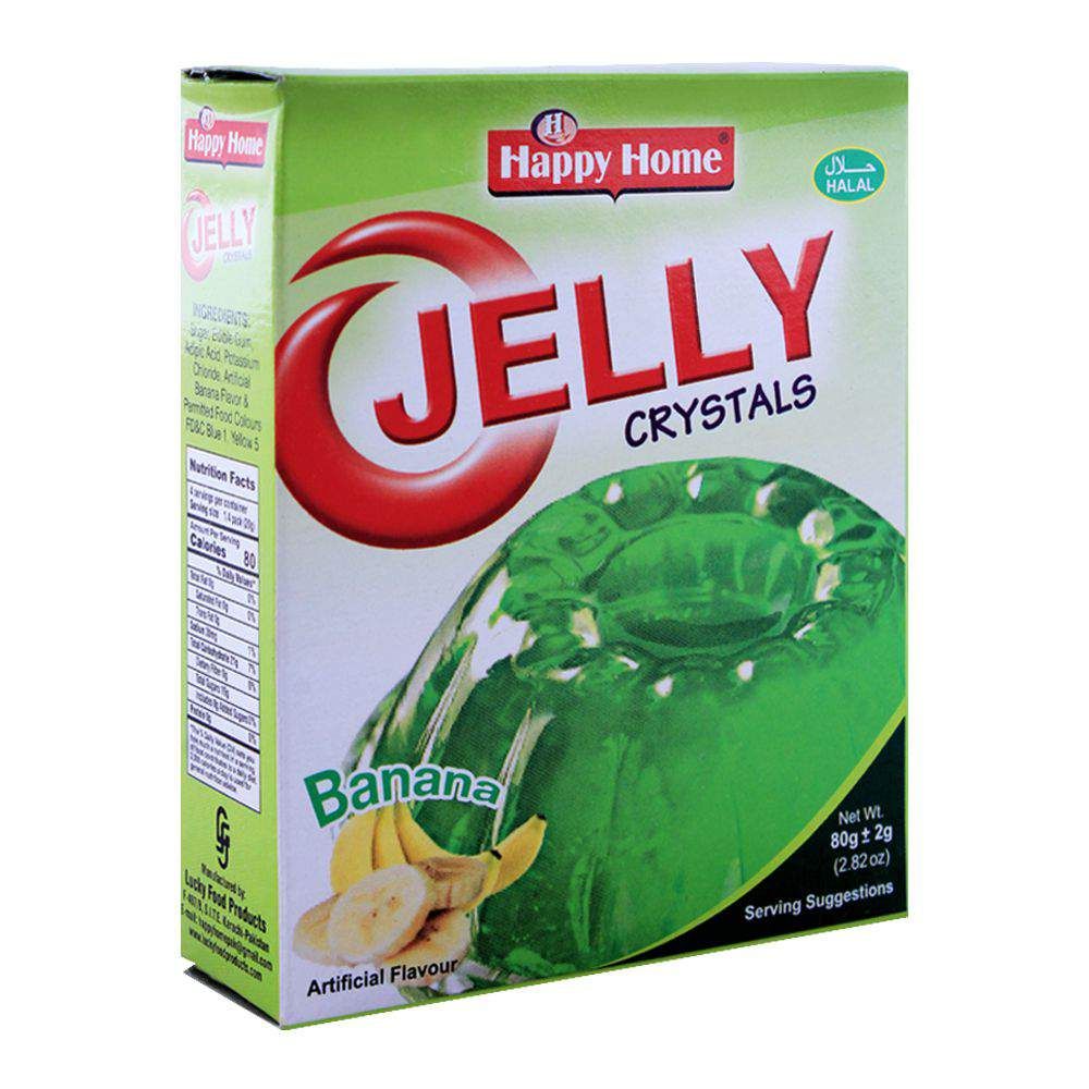 Happy Home Banana Jelly Crystals 80g