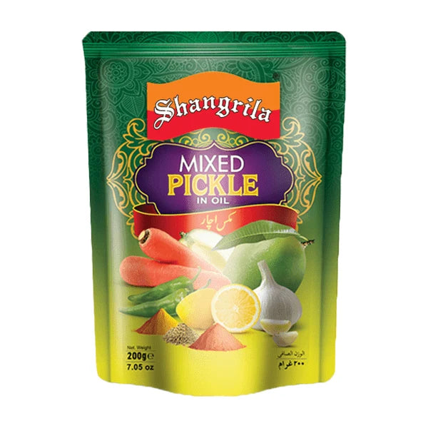 Shangrila Mixed Pickle Pouch 200g
