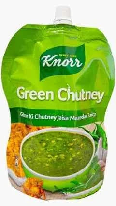 KNORR [ FOODS] KNORR GREEN CHUTNEY POUCH 400G.