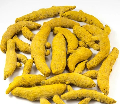 MUQADDAS MART FOOD WHOLE DRIED TURMERIC [ SABUT HALDI ] 500G